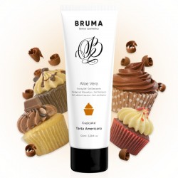 Gel Glisse à l'Aloe Vera aromatisé cupcake - Bruma