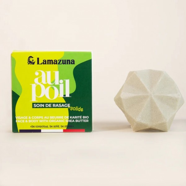 Pain de rasage (thé vert citron) - Lamazuna Pain de rasage (thé vert citron) - Lamazuna