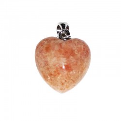 Pendentif Pierre de soleil coeur
