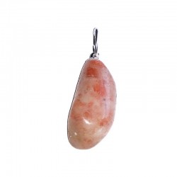 Pendentif Pierre de soleil pierre roulée