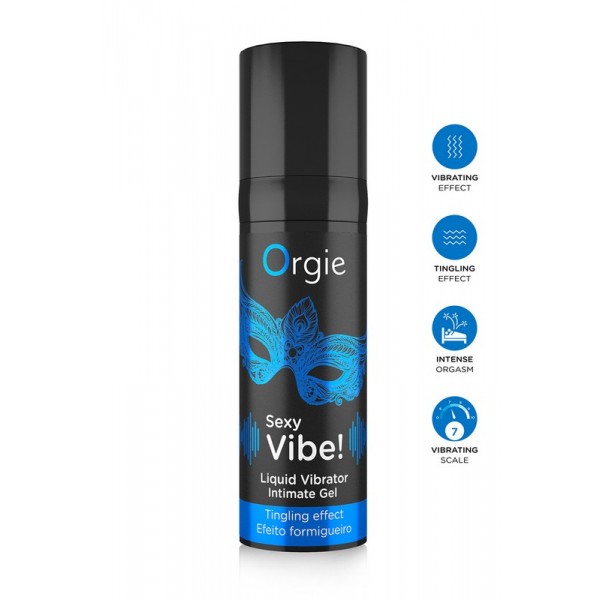 Gel d'excitation Sexy Vibe Liquid Vibrator Gel d'excitation Sexy Vibe Liquid Vibrator