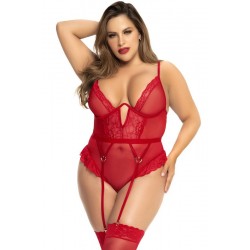 Body rouge Grande Taille Mapale