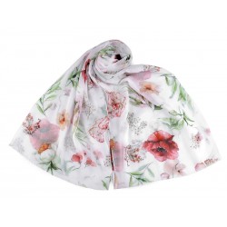 Foulard d'été imprimé poudre