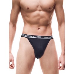 String High Emotion Noir en coton Cornette