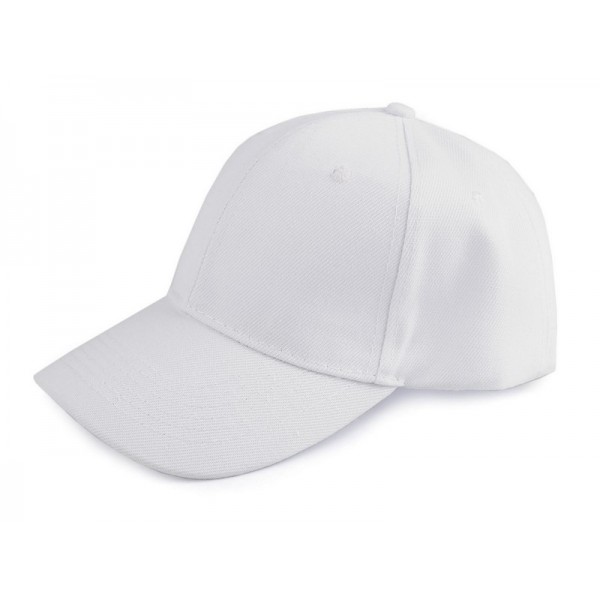 Casquette unisexe blanche Casquette unisexe blanche