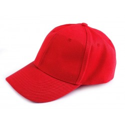 Casquette unisexe rouge