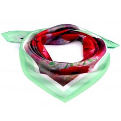Foulard satiné imprimé
