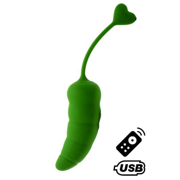 PIMENTO Œuf vibrant avec télécommande Coeur Ardent PIMENTO Œuf vibrant avec télécommande Coeur Ardent