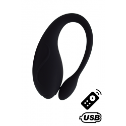 TANDEM stimulateur pour couple USB Coeur Ardent noir