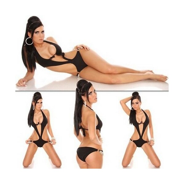 Monobikini Fashion Noir B502 Monobikini Fashion Noir B502