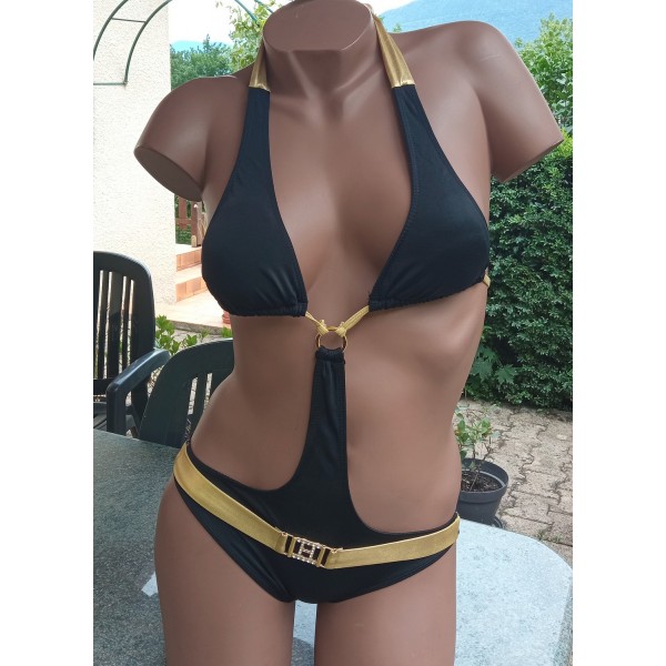 MonoBikini Modèle B800 Noir MonoBikini Modèle B800 Noir