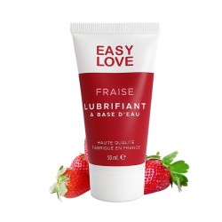 Gel Lubrifiant à base d'eau - Fraise - Easy Love