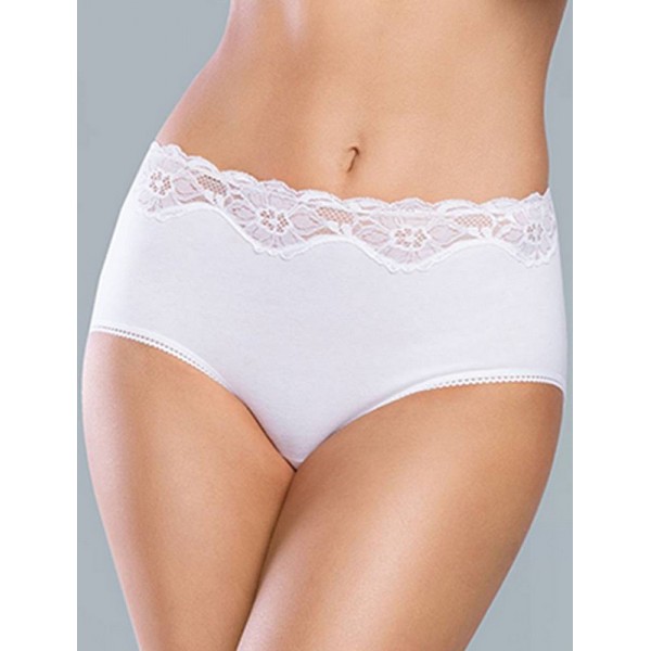 CLEO Maxi Slip Coton Blanc CLEO Maxi Slip Coton Blanc