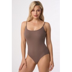 Tia Body Femme à fines bretelles Babell chocolat