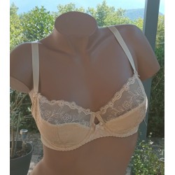 Soutien gorge beige 380 Gaia Lingerie