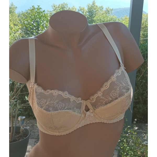 Soutien gorge beige 380 Gaia Lingerie Soutien gorge beige 380 Gaia Lingerie