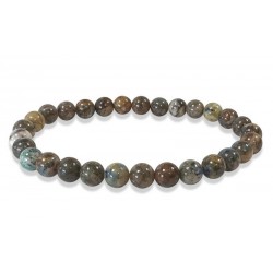 Bracelet Chrysocole – Pierres boules 6mm