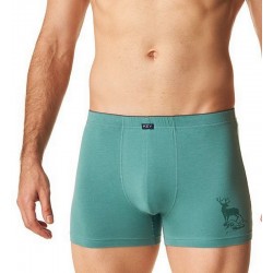 Boxer coton MXH-602 Key vert