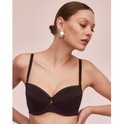 ELENA Soutien-gorge rembourré noir Alles Lingerie