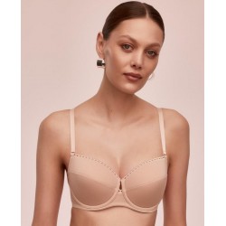 ELENA Soutien-gorge rembourré beige Alles Lingerie