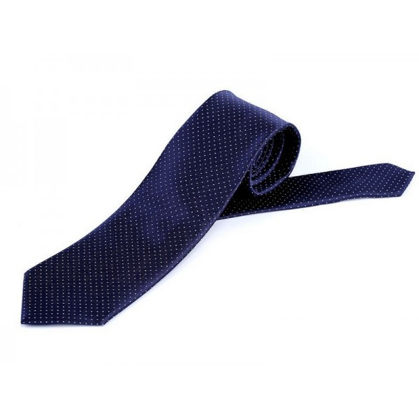 Cravate fashion satinée marine Cravate fashion satinée marine