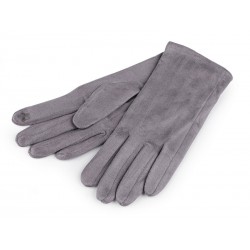 Gants pour femme gris