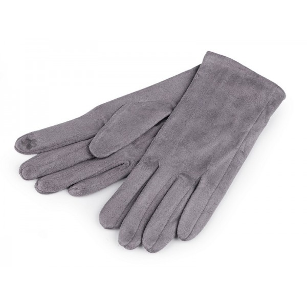 Gants pour femme gris Gants pour femme gris