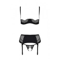 Clarisse Ensemble ouvert 3 pcs Lingerie Casmir
