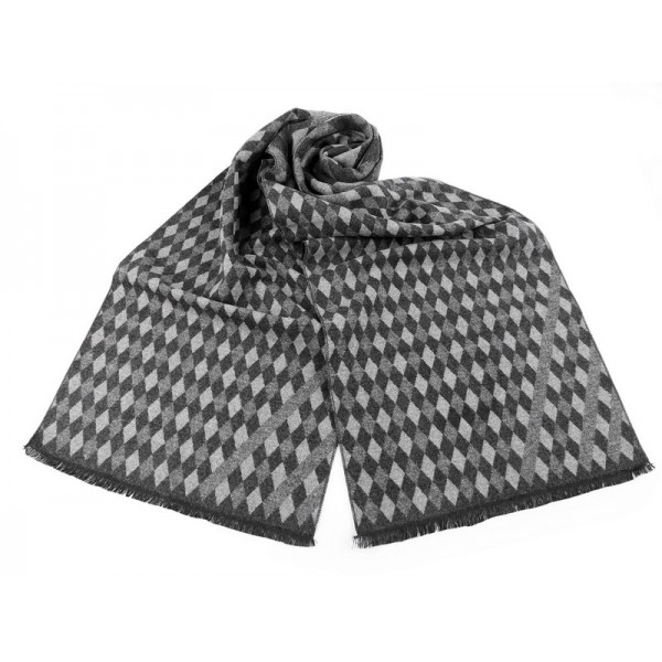 Écharpe pour homme, 34 x 185 cm Grise Écharpe pour homme, 34 x 185 cm Grise