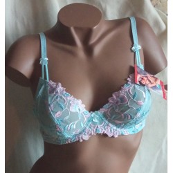 Ensemble Soutien gorge 0156 Bleu