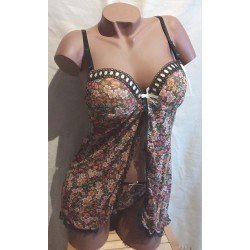 Nuisette ouverte marron