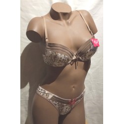 Ensemble avec string C210-14 Chocolat