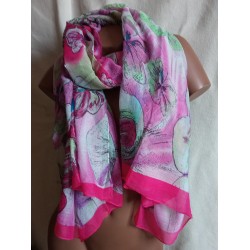 Foulard 110235 Fuschia