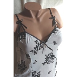 Nuisette à Fleurs 8269 Noire