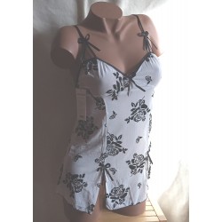 Nuisette à Fleurs 8269 Noire