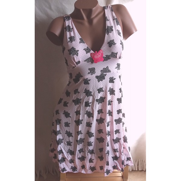 Nuisette satinée 23101 Rose Nuisette satinée 23101 Rose