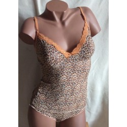 Caraco Leopard marron