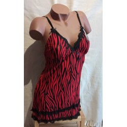 Nuisette J991203 Zébrée rouge