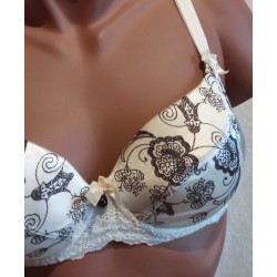 Soutien gorge Ecru Satinè VB-104 Vena Lingerie