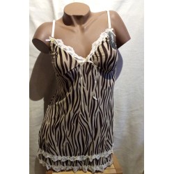 Nuisette J991203 Zébrée beige