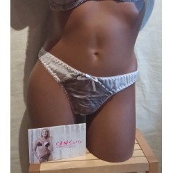 Ensemble Soutien gorge J87607 Chocolat/blanc