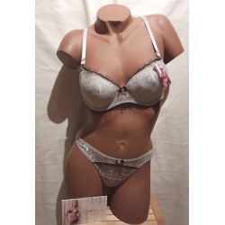 Ensemble Soutien gorge J871201 Gris