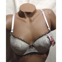 Ensemble Soutien gorge J871201 Gris
