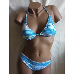 Maillot de bain 3 pieces Bleu