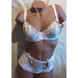 Ensemble avec shorty Blanc