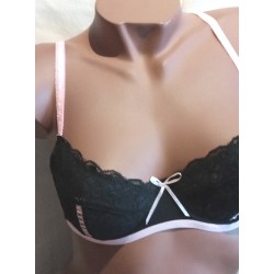 Ensemble avec shorty Noir/Rose 061109
