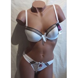Ensemble avec string B2908-1 Blanc