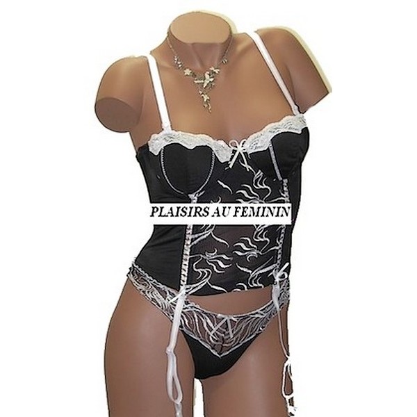 Bustier 2772 Noir-Blanc Bustier 2772 Noir-Blanc