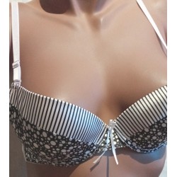 Soutien gorge 909 Noir/Blanc