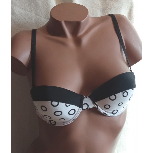 Soutien gorge 2368 Blanc et Noir